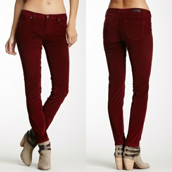 BLANKNYC Spray on Skinny Corduroy in Pop Berry Style 15H-7298 Size 28 - Picture 1 of 16